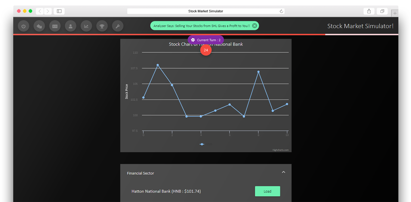 Stock Market Simulator